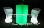Cleanable IP65 Led Bar Furniture lighted bar table stool eco friendly