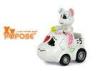 Eco-Friendly Plastic Childlike Graffiti Car Decoration Toys , CE Rohs Certificate