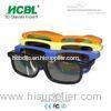 Deep Blue Coating Hard structure IMAX Reald 3D Glasses With 0.26 ~ 0.4 mm Filter Lens