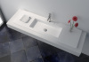 Freestanding Composite Resin Artificial Stone Basin