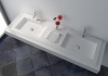 Freestanding Composite Resin Artificial Stone Basin