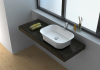 Freestanding Composite Resin Artificial Stone Basin