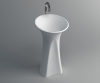 Freestanding Composite Resin Artificial Stone Basin