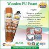 750ml Manual Pu Foam Insulation Spray / Seals For Bonding , Soundproofing