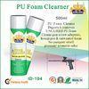 Multifunctional PU Foam Cleaner For Windscreen / Glass / Chrome Cleaning