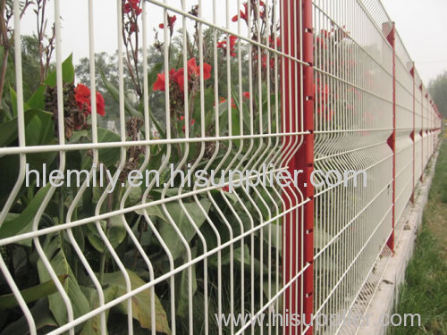 3D garden fence.3D protecton fence.PVC coated 3D security fence