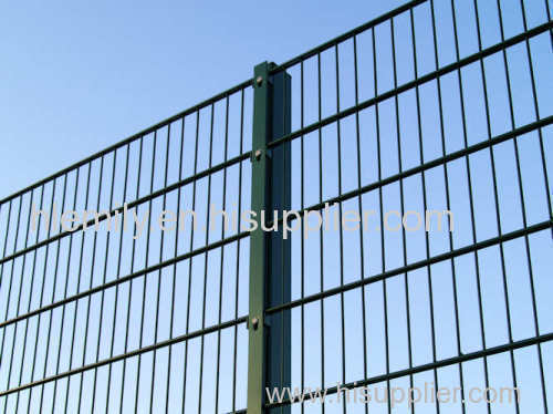 double wire 8mm+6mm+8mm mesh panel system