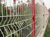 3D fencing system.triangular bending welded mesh fence