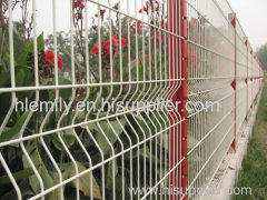 3D fencing system.triangular bending welded mesh fence