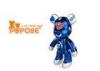 Personalised Valentine's Day / Wedding Gift Fashion Blue POPOBE Bear , 24.5 cm