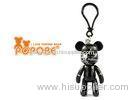 New Promotional Gift Custom Small Plastic POPOBE Bear Key Chain