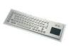 ZT599BM Stainless Steel IP65 Dust-free Kiosk Metal Keyboard with CE, ROHS