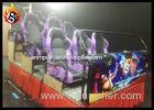 9 Seats 5D Movie Theater , 5D Cinema Equipment with Hydraulic Chair