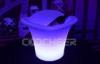 Waterproof Outdoor PE Plastic Led Lighted Ice Bucket Glowing Champagne Ice Bucket