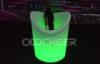 Rechargeable Printing Led Ice Bucket Waterproof Light Up Large Plastic Ice Bucket