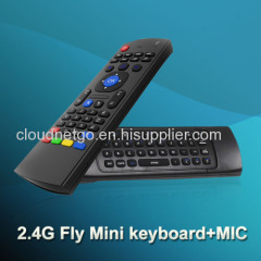 2.4G Air Mouse Keyboard Remote Control Groscope Built in 6-Axis somatosensory for Android TV box Smart TV