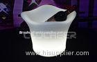 PE plastic RGB Color Change Flashing LED Ice Bucket for wine bottles