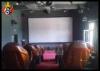 5D Theater Equipment with Luxury Cinema Chair and Large Sliver Screen