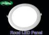Energy Saving Recessed Round LED Panel Light / Acrylic Light Guide Panel