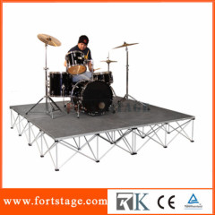 Portable stage mobile performance stage