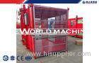 High safety medium speed cage hoist elevator , construction material lift SC200 / 200 TD