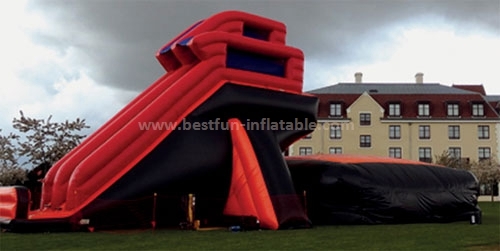 Inflatable bungee airbag trampoline park bouncer airbag for sale