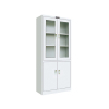 Best Commercial Furniture Steel File Cabinet Price / Glass Sliding Door Metal Storage Cupboard