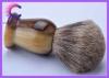 Cosmetic Ox Horn Handle Pure Badger Shaving Brush , shaving soap brush