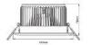 Cooling Fin Warm / Pure White 15W 1350 LM LED Ceiling Lamp CE, RoHS, CCC Certificate