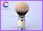 20 * 65mm Faux ivory finest badger shaving brush for Mens facial care