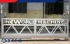 Construction steel Suspended Working Platform cradle / gondola / swing stage ZLP