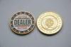 Painted Commemorative Coins , diameter 40mm poker card guards 3mm thickness