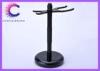 Customized Black Shaving Brush And Razor Stand , luxury shaving sets