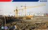 Light weight building tower crane counterweight 10T 65m Jib length double rotary