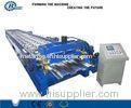 8 - 25m / min Speed Metal Deck Roll Forming Machine For Steel Floor Deck System