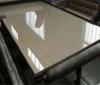 Waterproof E1 Glue Melamine MDF Board Solid / Wooden Color Faced For Furniture