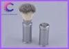 Professional Synthetic hair metal handle Travel Shave Brush for men