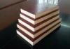 Red Film Faced Shuttering Plywood / Three Grade Level And Price / Poplar Core