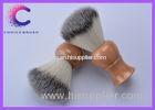 Synthetic shave brushes wooden handle shaving razor brushes for men's grooming