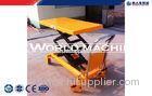 Customized Hand manual lift table Double Scissiors , hydraulic lift platform trolleys