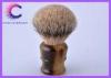 26mm Silvertip Badger Shaving Brush faux horn handle deluxe men's grooming tools