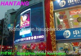 P10 Full Color 10000 Pixel Density Vivid Pictures Airport Outdoor LED Display
