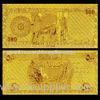 500 Dinars Gold Plated Banknotes 24k Gold Leaf Plated Present