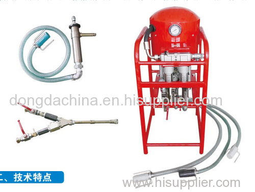 3ZBQS12/10 Mining Pneumatic double liquid grouting pump