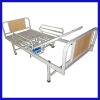 Manual medical bed with chamber pot
