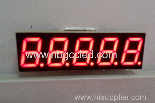 black surface 0.56 inch red color 2 digit led display 7 segment led display