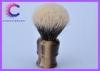 Pure polished faux horn color handle 2 Band Shaving Brush for male