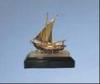 Arab Business ship model Metal Golden Ship Model 148 * 76 * 158mm