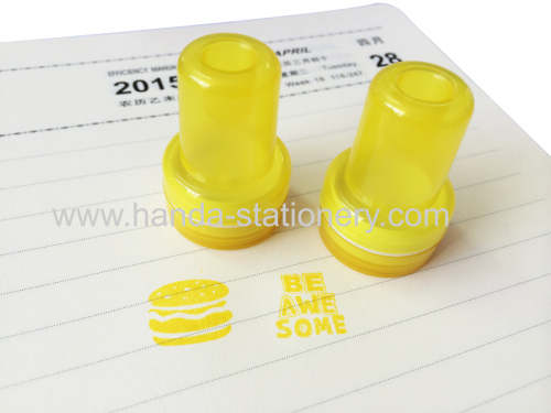 Custom kids plastic stamp set