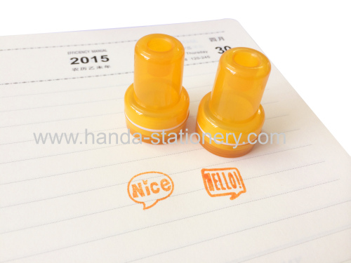 Custom kids plastic stamp set